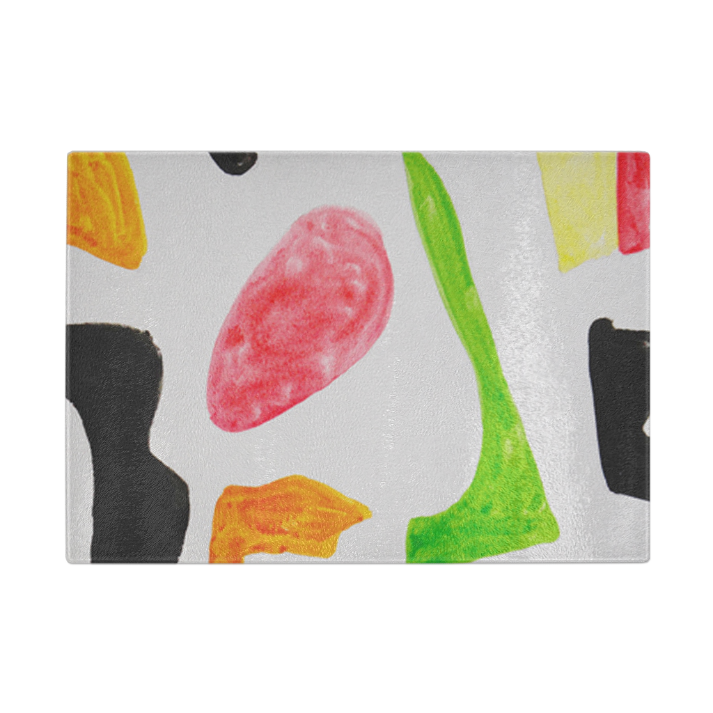 FLASHY ABSTRACT CUTTING BOARD
