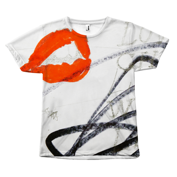 LOVE CHICKS WITH LIPS T SHIRT